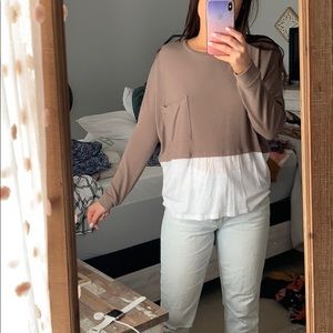 Boutique brand long sleeve blouse